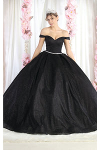 Quinceanera Dress - BLACK / 4