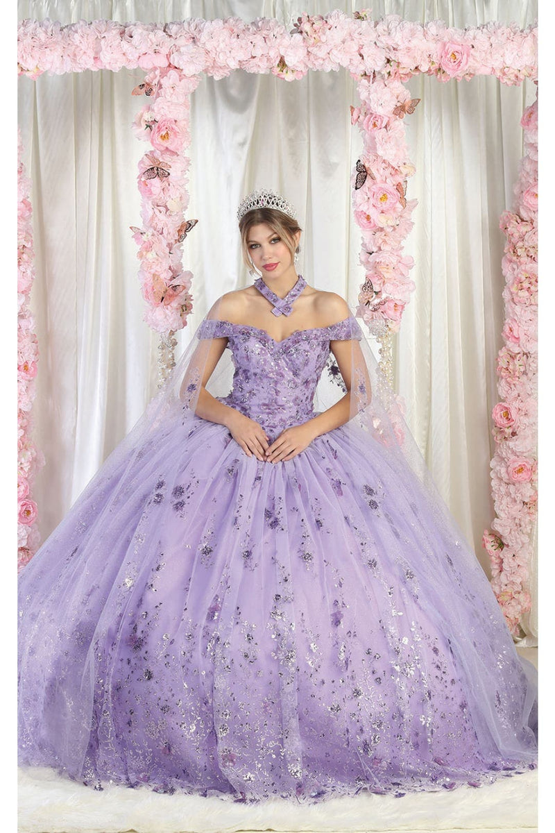 Sweet 16 Birthday Party Dress in Lilac Style LK202 Ball Gown