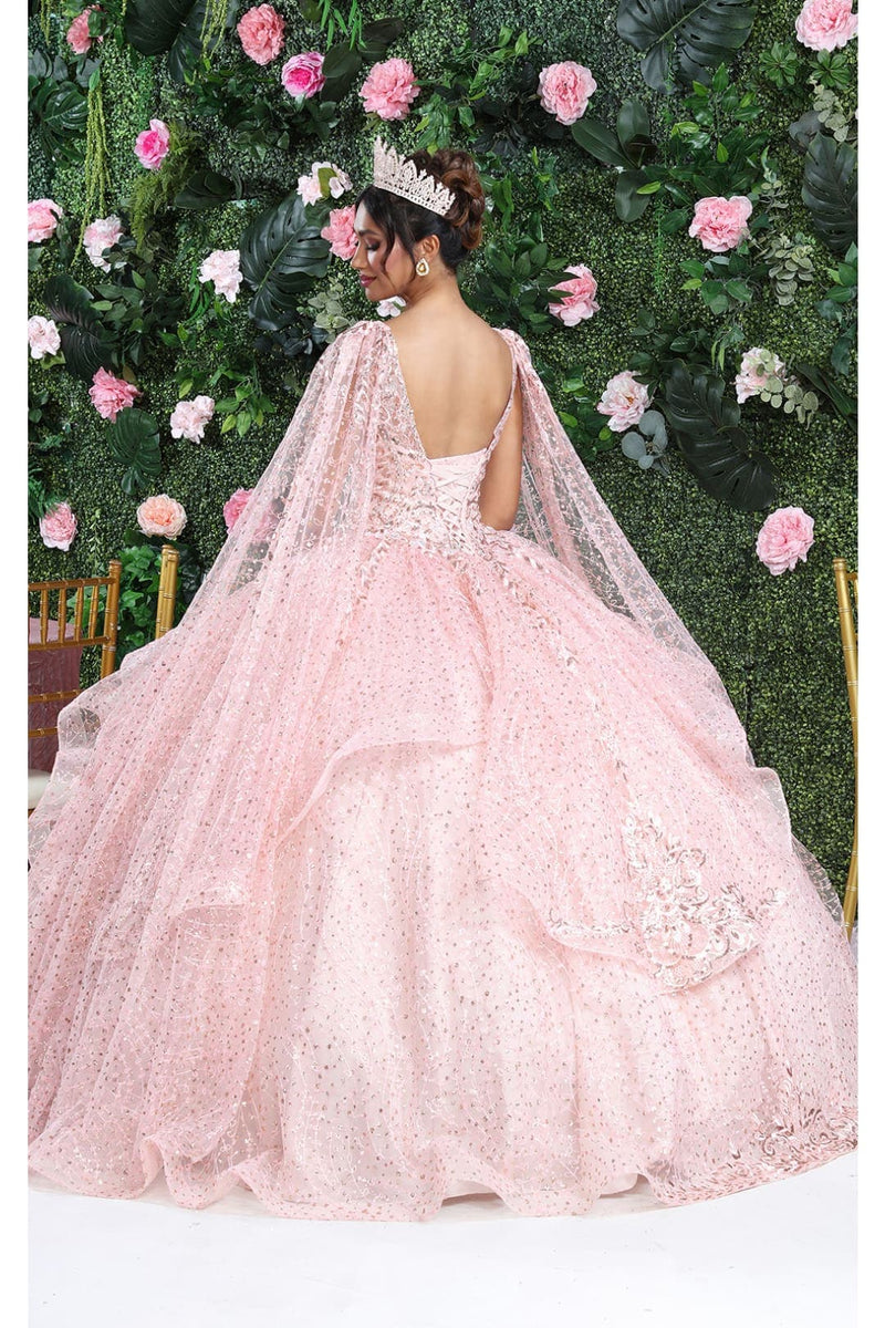Sweet 16 Birthday Party Dress in Blush Style LK218 Ball Gown