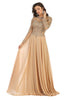 Mother of the Bride Dress - Gold / M