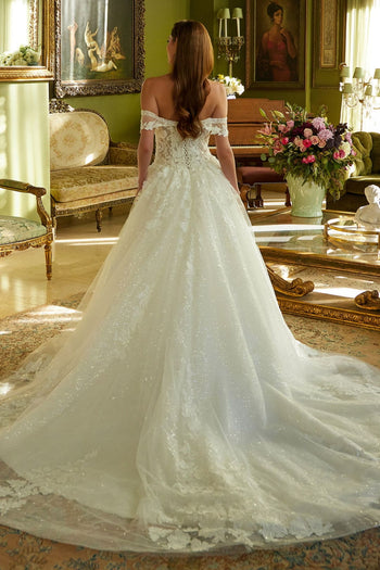 Off Shoulder Bridal Ball Gown by GLS Gloria GL3602 - Long Formal Dresses