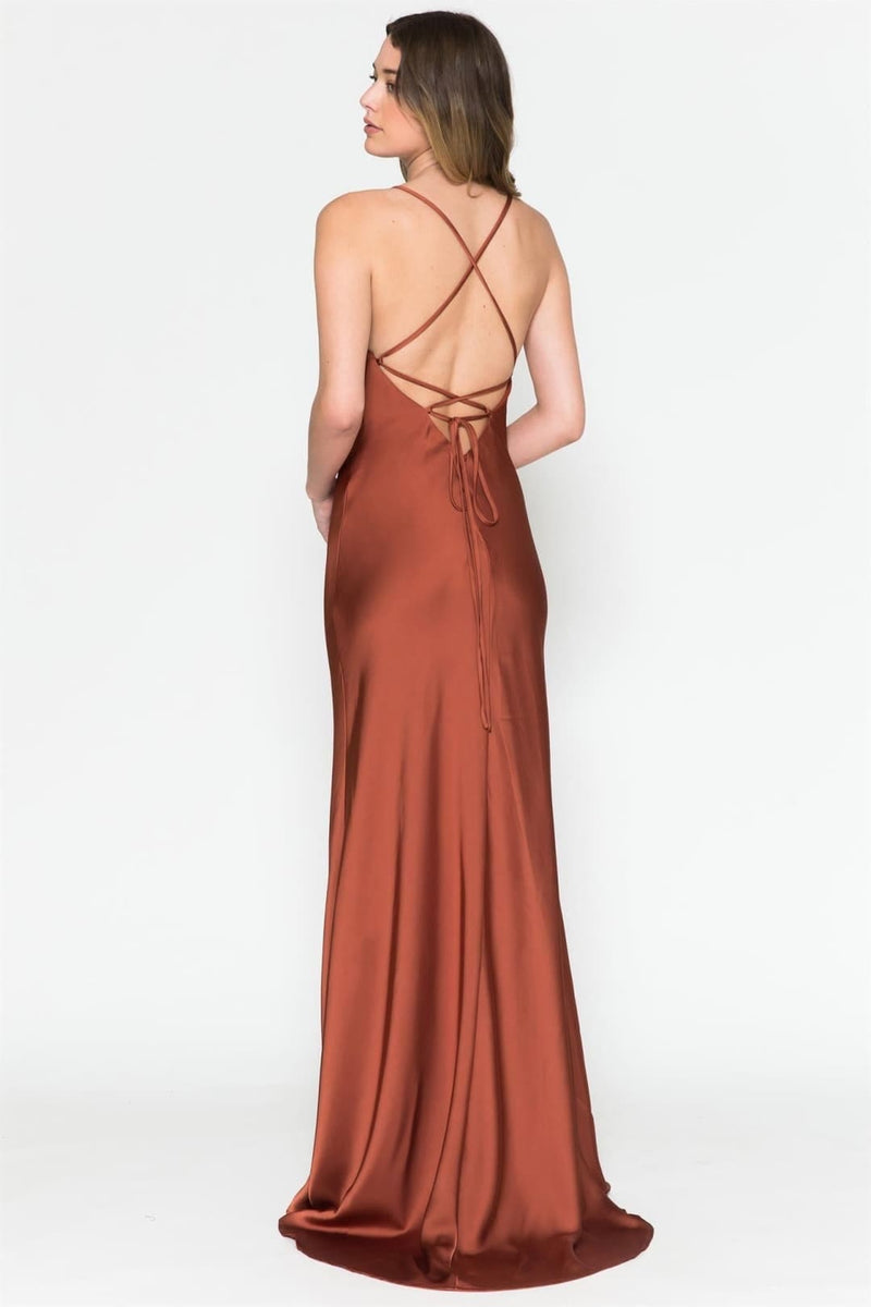 green emerald velvet dress Olive Green Christmas & Holiday Dress in Satin By Amelia Couture AC611