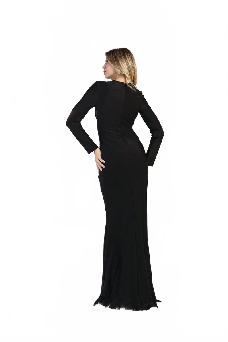 dresses blue Funeral Dress in Black For Women & Ladies Plus Size Outfit by MQ1993