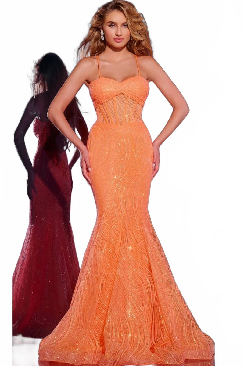 jovani orange and white prom dress Jovani 07136 Dress | Jovani Dresses