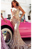 Portia and Scarlett PS22538 Strapless Sequin Prom Formal Evening Gown - Dress