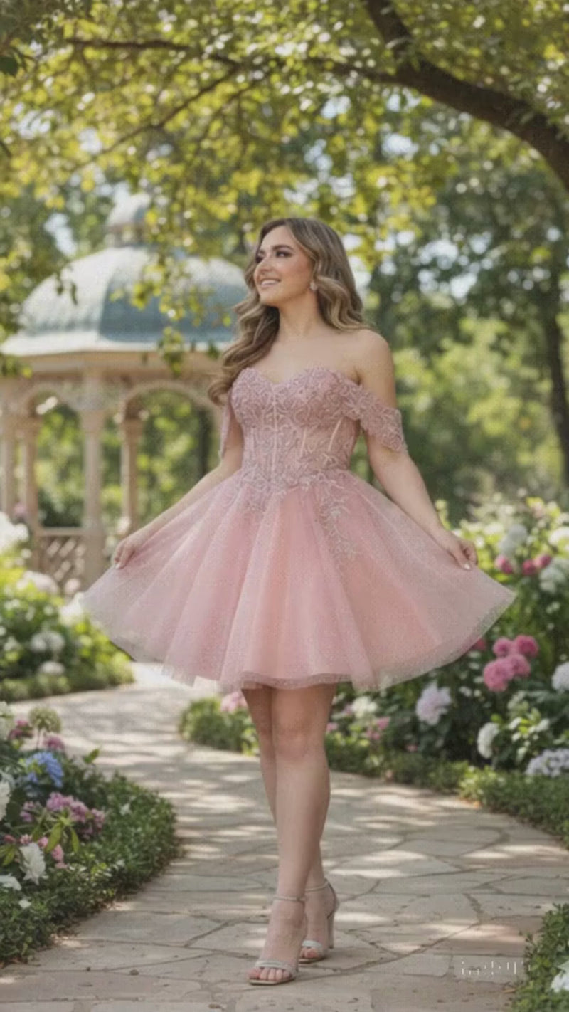Dama Dresses for Quinceanera in Baby Blue Off Shoulder Quince Outfit
