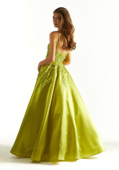 Madeline Gardner New York 49026 Beaded Long Formal A Line Chic Prom Dress