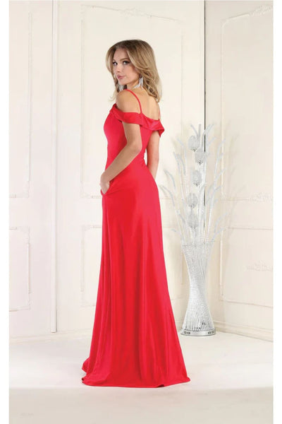Red Bridesmaid Dresses in Satin and Plus Size Gowns by MQ1988 - Dress