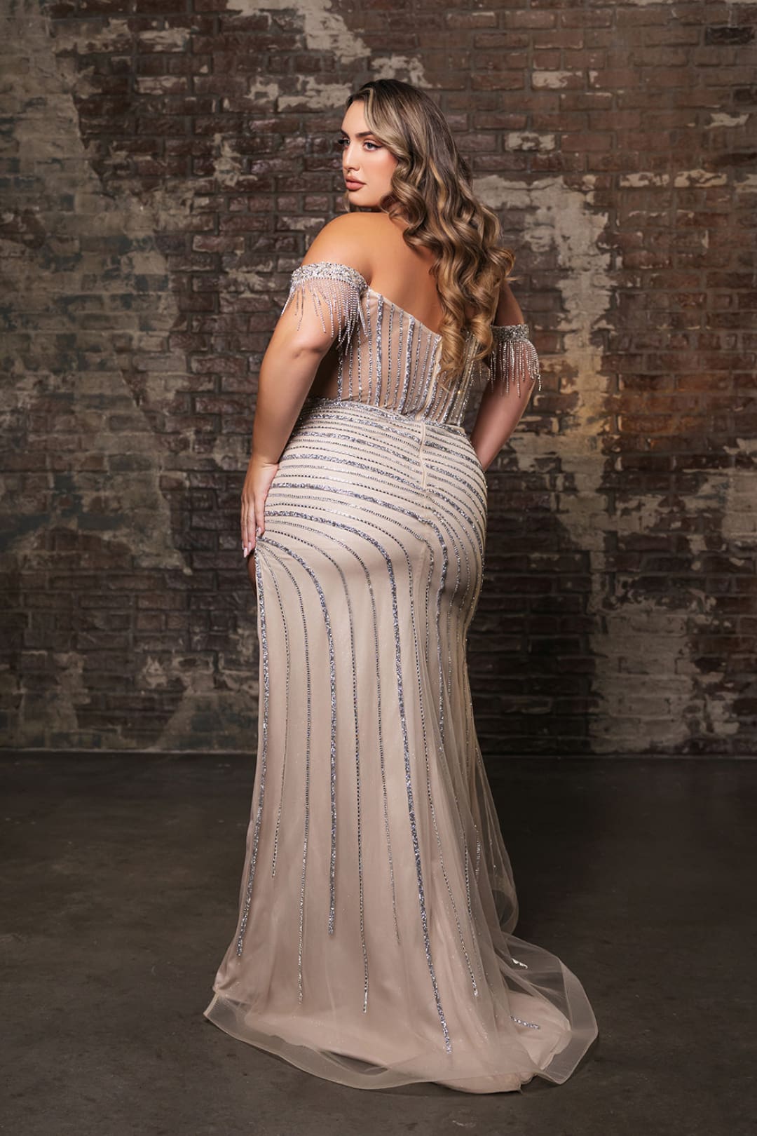 Red Carpet Dress Off The Shoulder Sheath Gown By Royal Queen RQ8162 - Dress
