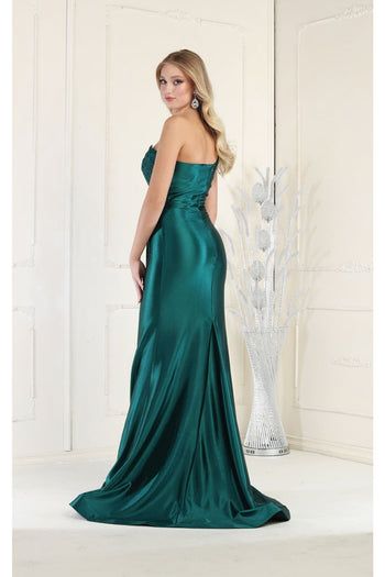 Royal Queen RQ7962 One Shoulder Red Carpet Gown - Dress