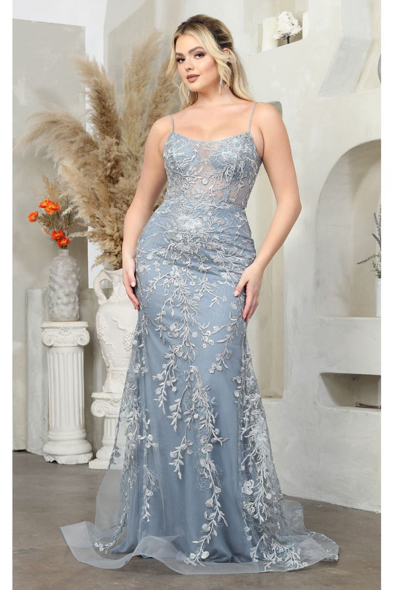 white christmas dresses Sherri Hill 55467 - Applique Corset Prom Dress 0 / Black main image 1