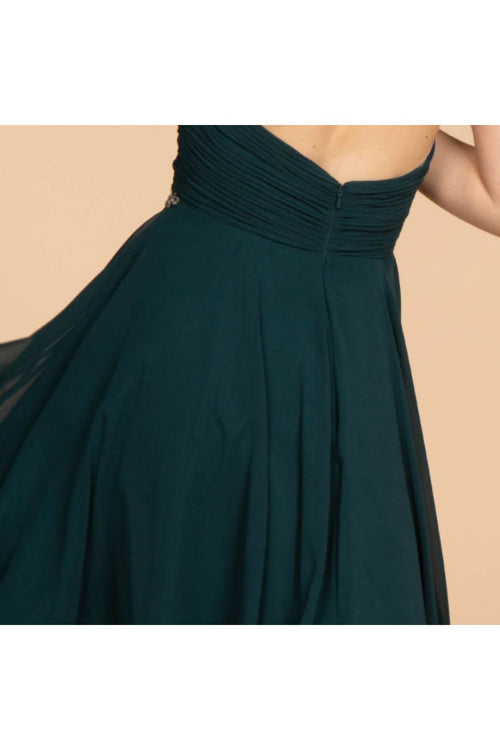 Ruched Strapless Sweetheart Short Dress by Elizabeth K GS1637 - Short Cocktail Dresses