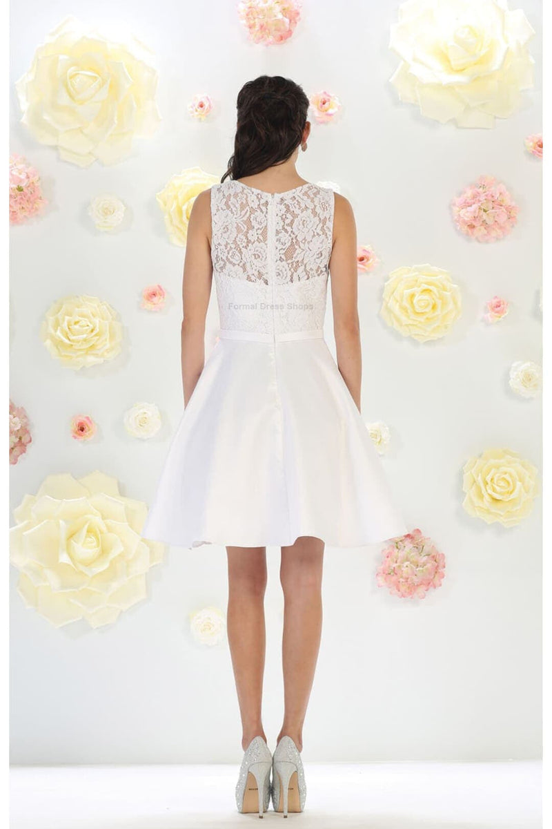 Simple & Classy Short Bridesmaids Dress Hoco Homecoming FDS1422 MQ1422