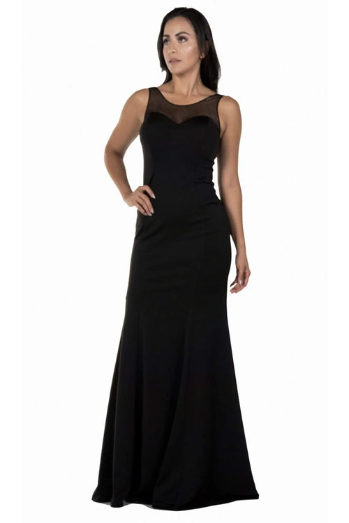 Sorority Formal Dress For Rush By Poly USA 8148 Long Outfit - Dress