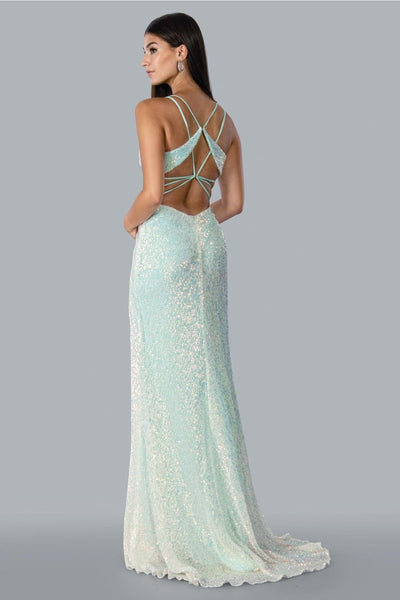 Stella Couture 23114 Long Sparkling Sexy Prom Dress