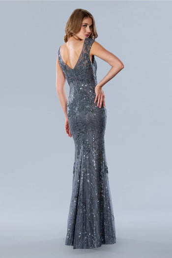 Stella Couture 23359 Long Formal Overskirt Prom Dress - Formal Dresses