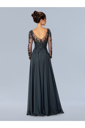 Stella Couture 24308 Formal Long Sleeve Mother of the Bride Dress - Mother of the Bride Dresses