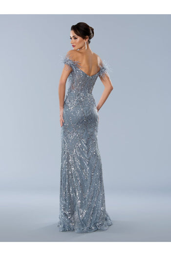 Stella Couture 24362 Prom Long Sequins Formal Evening Gown - Prom Dresses