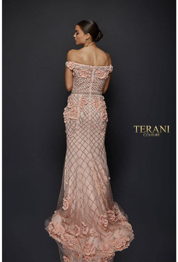 Terani Couture Radiant 1922GL0682 Full-Length Evening Dress
