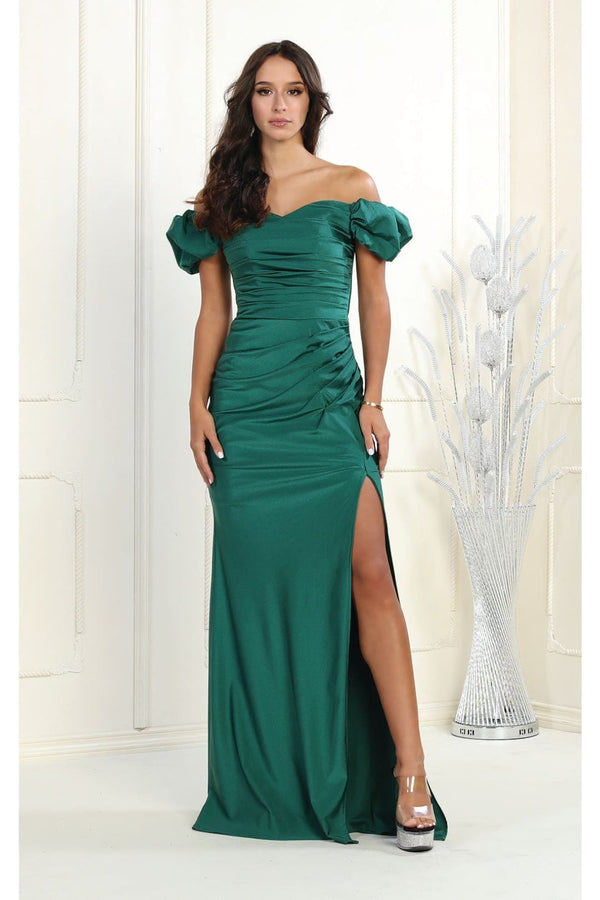 Western Dress For Women in HUNTER GREEN By May Queen MQ1948 - Hunter Green / 4