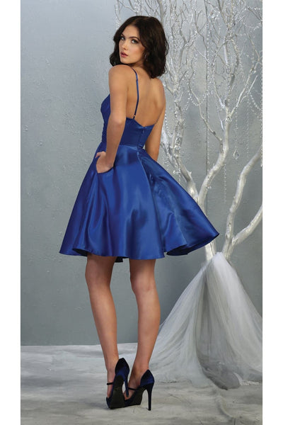 Spaghetti Strap Cocktail Dress