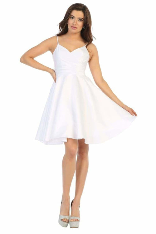 Spaghetti Strap Cocktail Dress