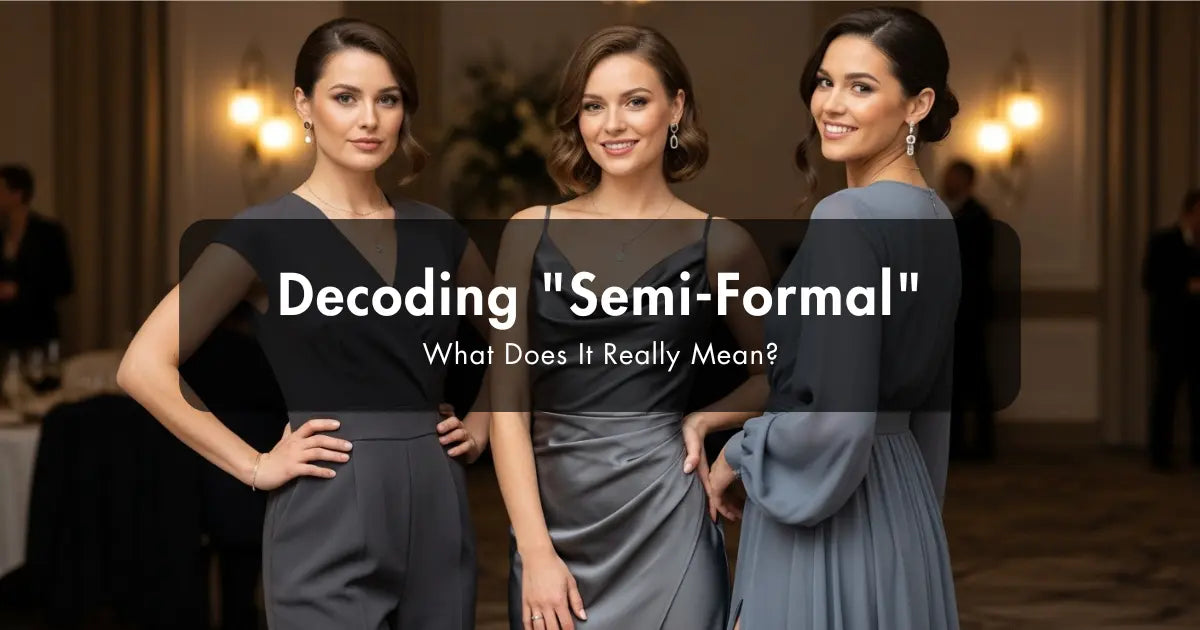 semi formal dress code definition What Is Semi Formal Dress Code Explained for Any Occasion Cedar & Lily Clothier