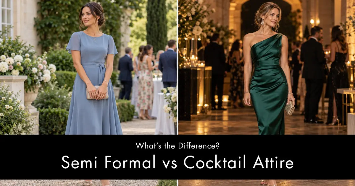 Semi Formal vs Cocktail Attire