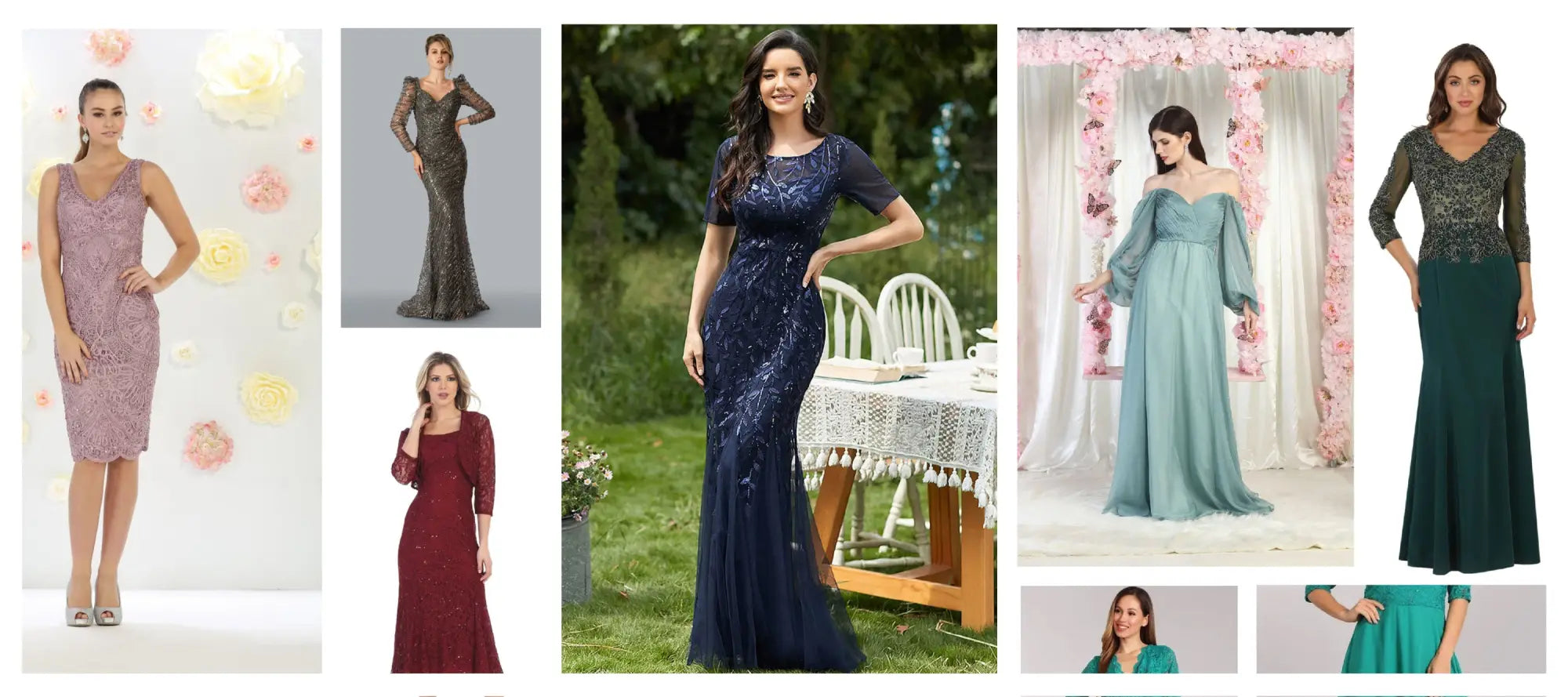 Deciding Mother of the Bride dresses: Floor-Length or Tea-Length?