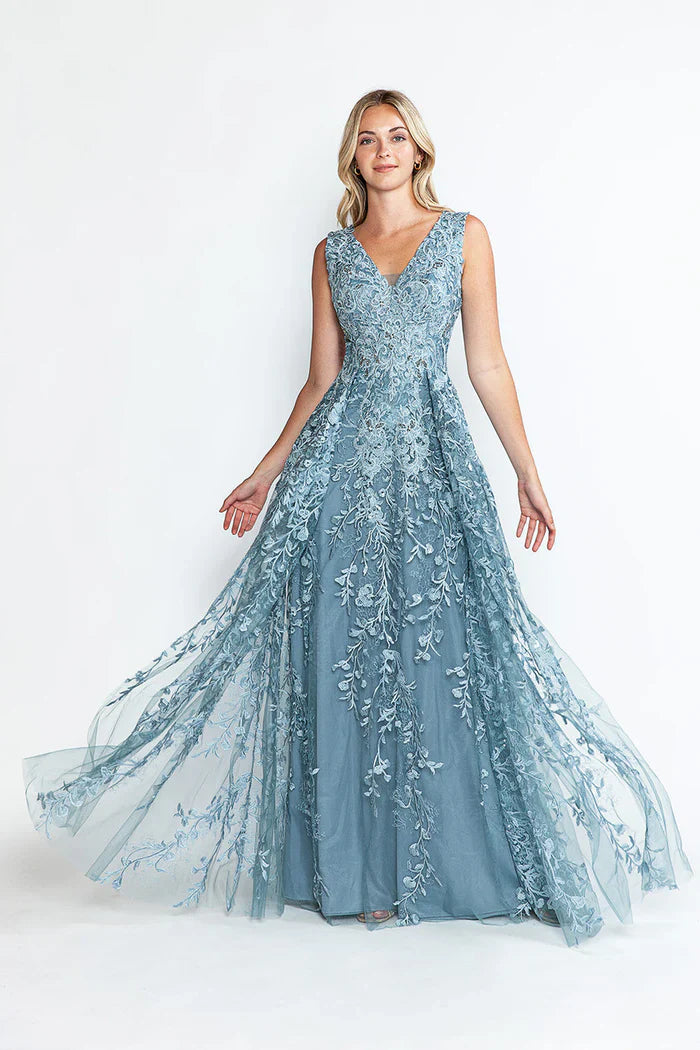 V-Neck Prom Dresses