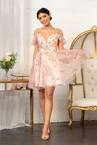 Gold Dama Dresses