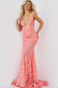 Coral Graduation Dresses