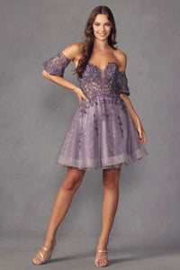 Grey Homecoming Dresses