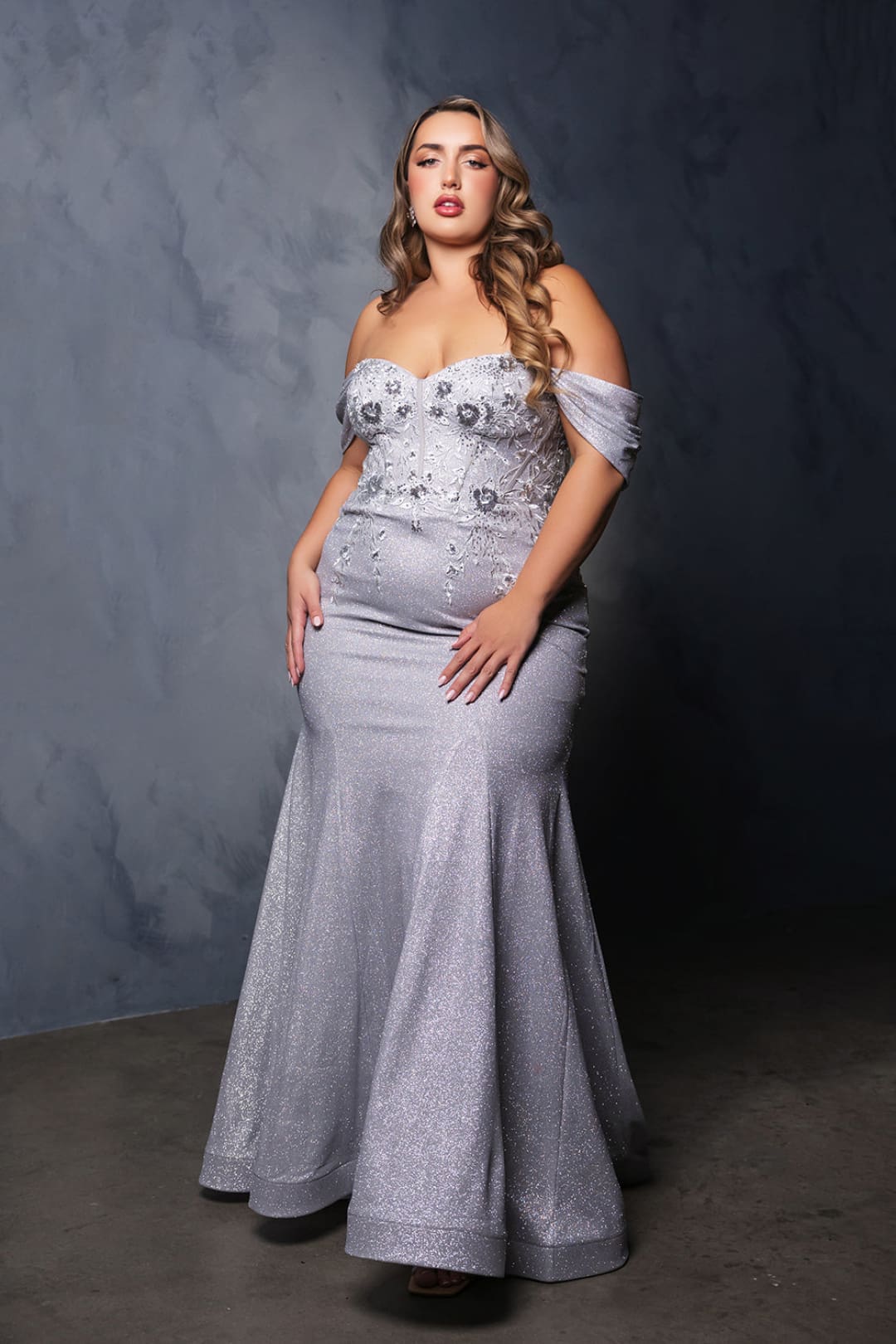 Gray Plus Size Dresses