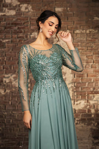 Teal Mother Of The Bride Dresses