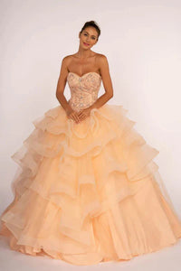 Ruffled Quinceañera Dresses