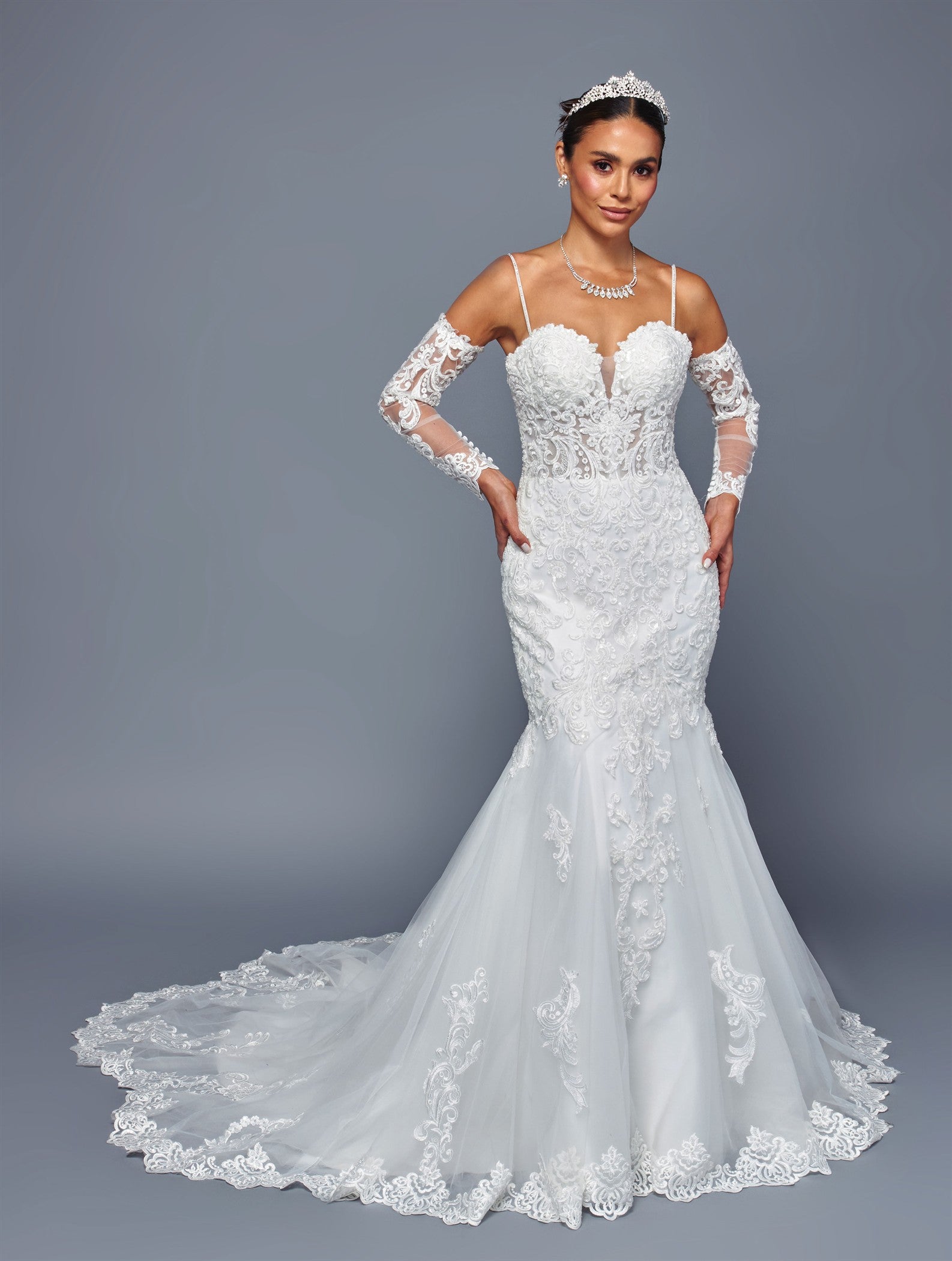 Mermaid Wedding Dress by Deklaire Bridal 502