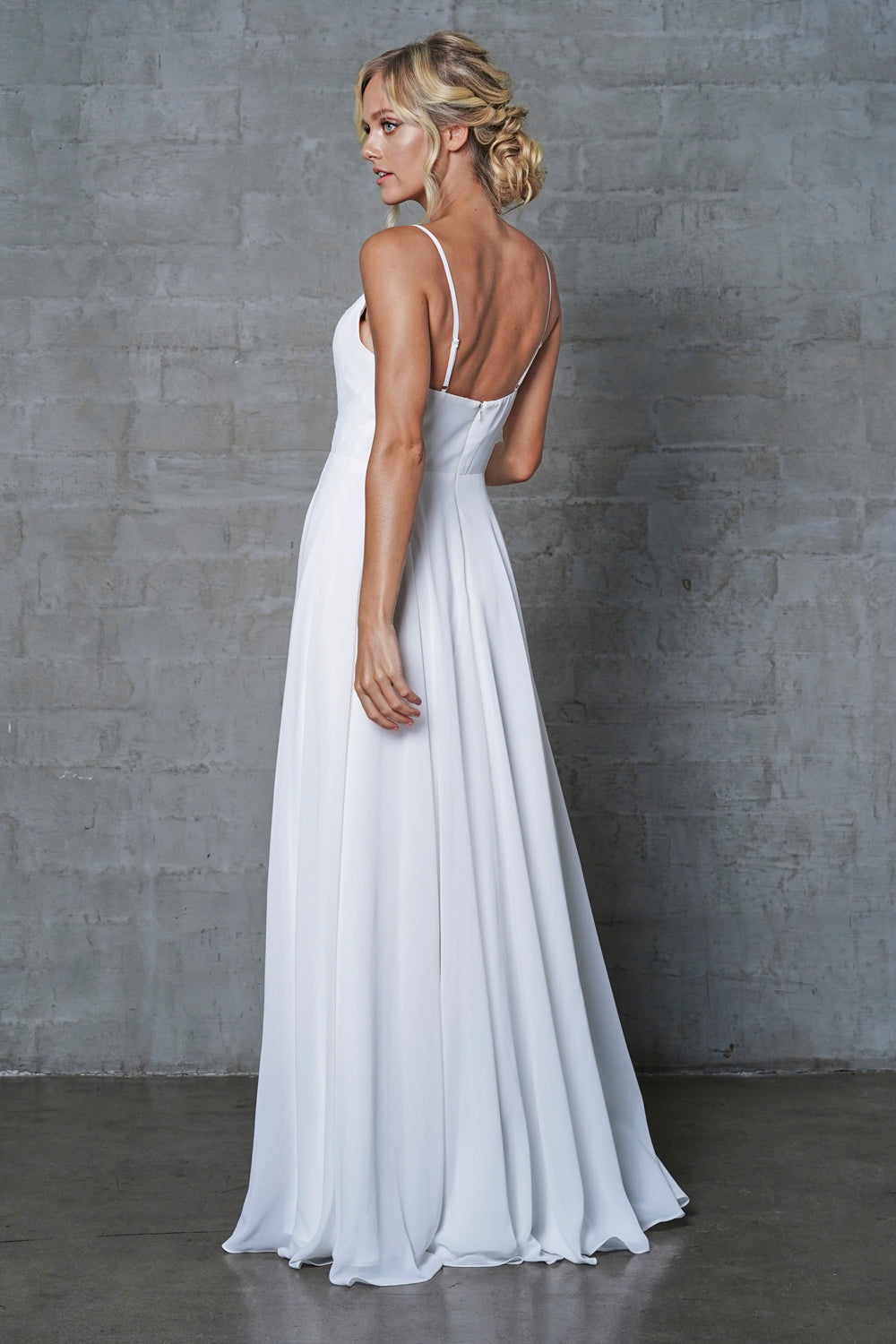 Baby Blue Bridesmaid Dresses-Inexpensive Amelia Couture 477 Straps Prom