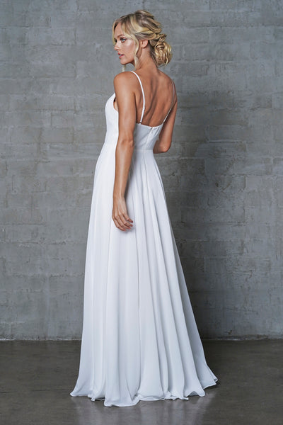 Baby Blue Bridesmaid Dresses-Inexpensive Amelia Couture 477 Straps Prom