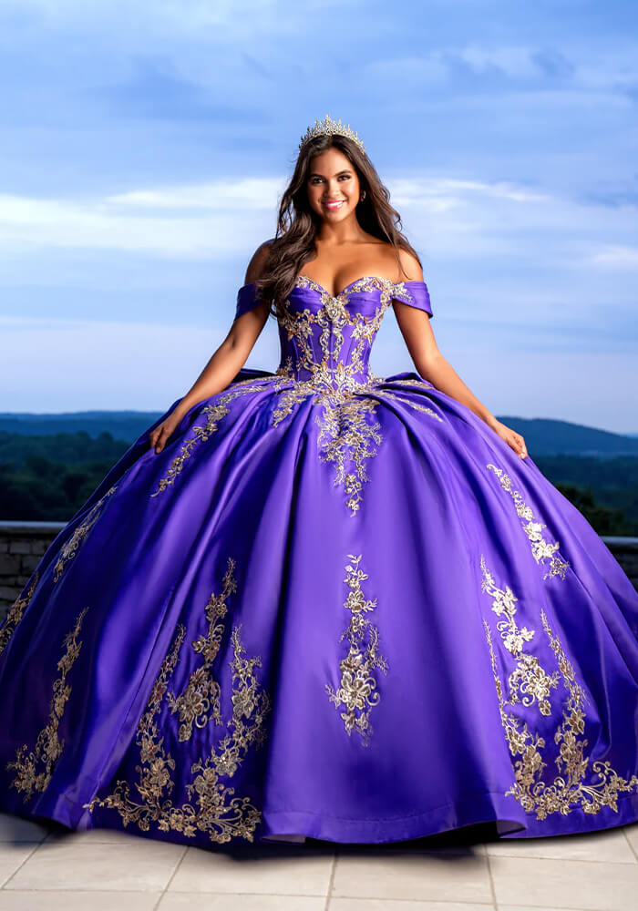 Purple Dresses