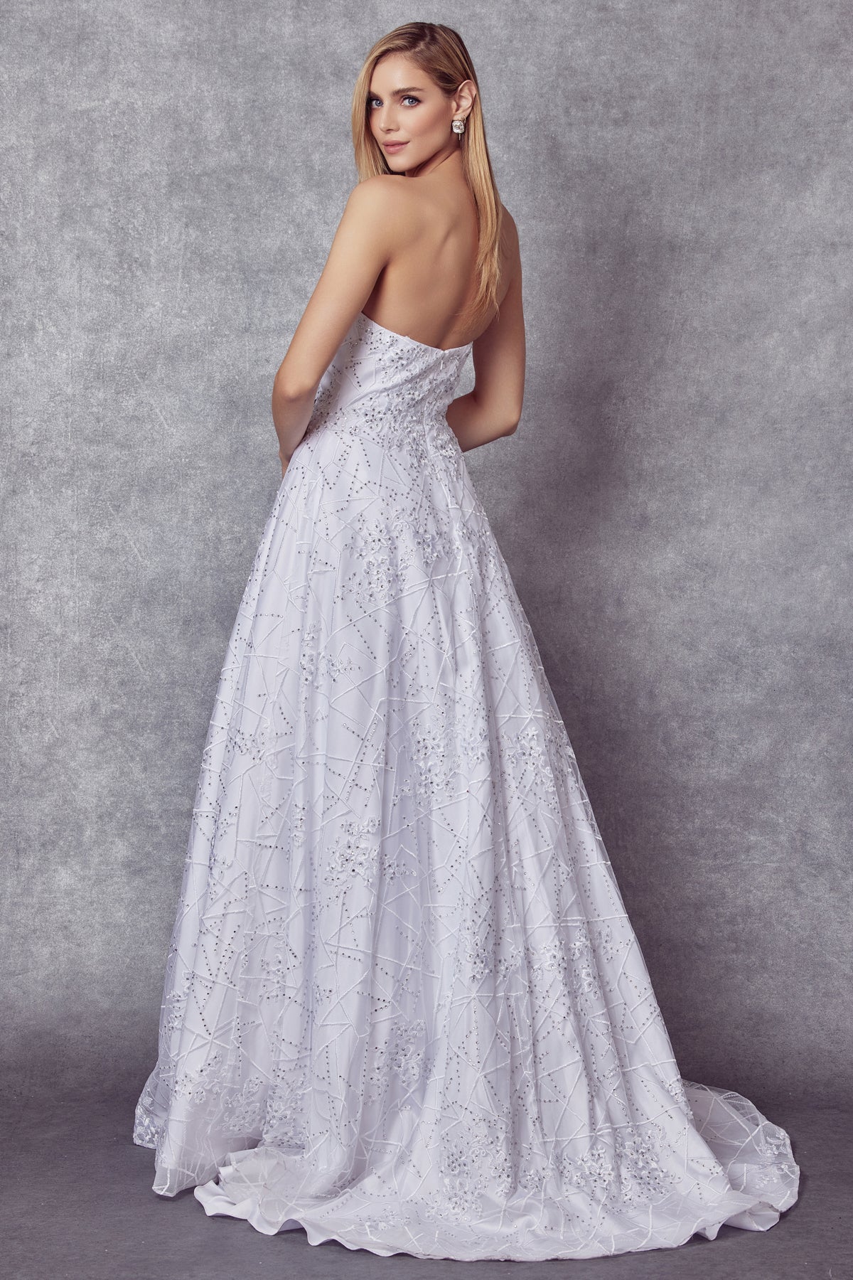 Juliet 692W Sweetheart Neckline Lace Ball Dress Wedding