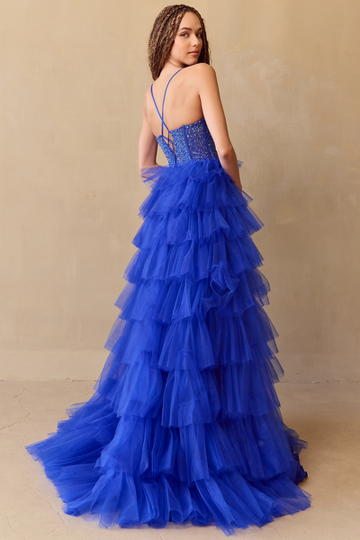 Amelia Couture Royal Blue Long Formal Dresses