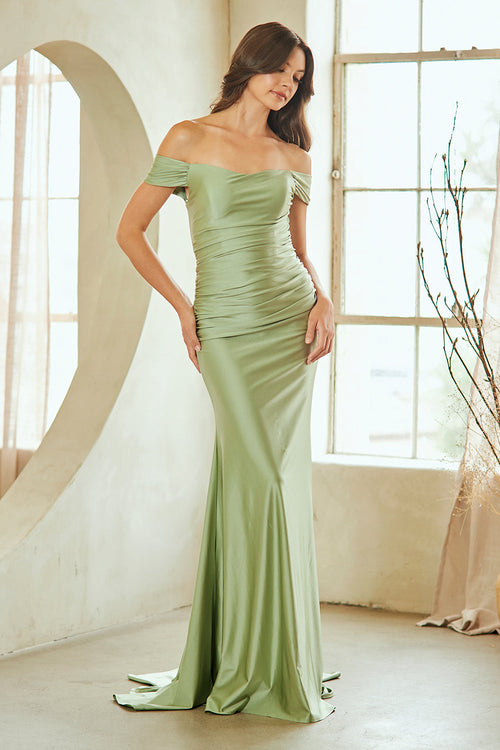 Amelia Couture Blush Long Formal Dresses
