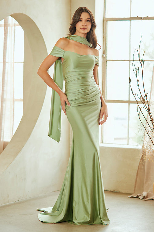 Amelia Couture Blush Long Formal Dresses