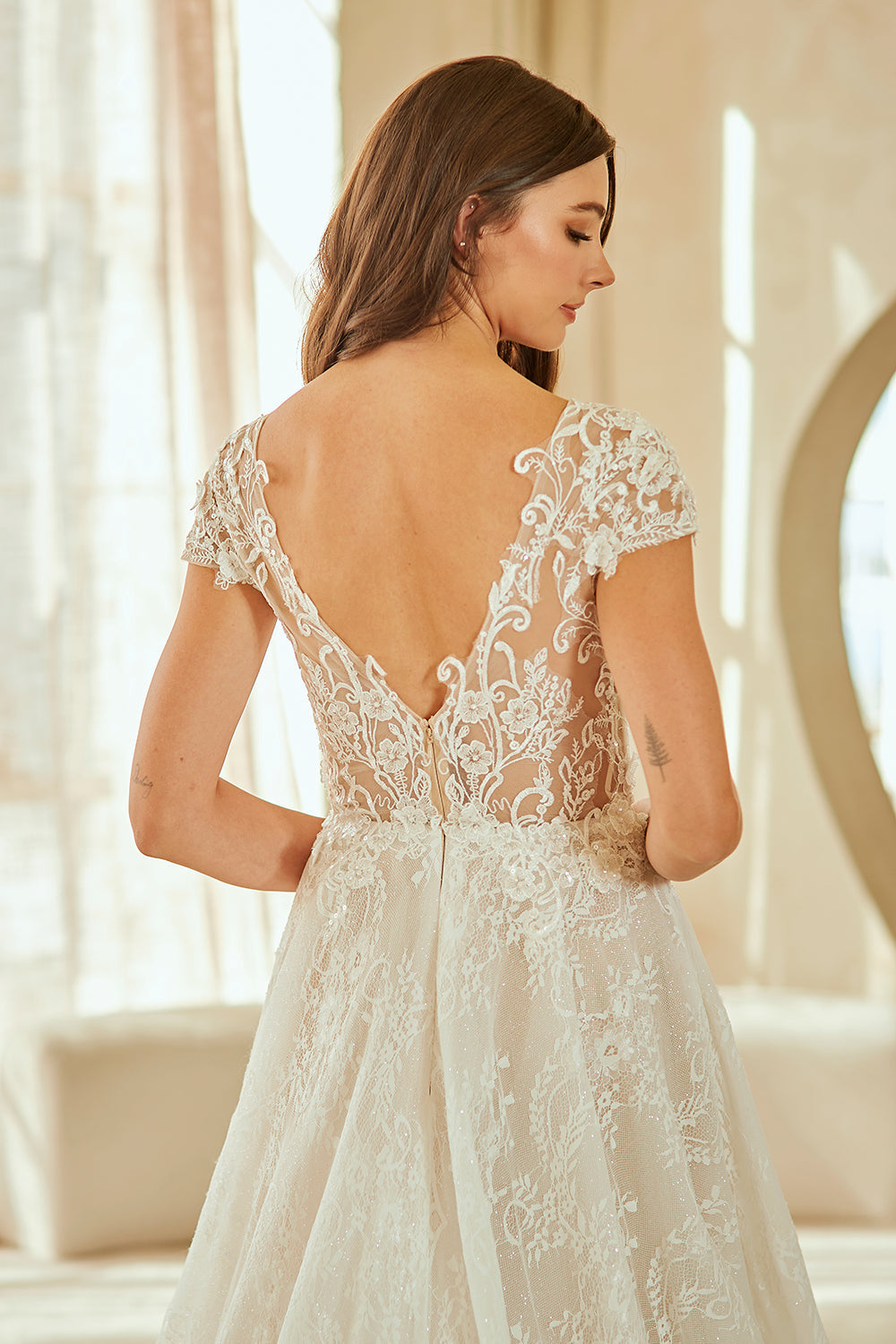 Amelia Couture White Long Formal Dresses