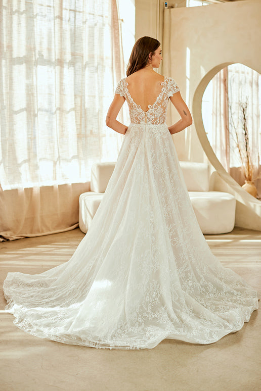 Amelia Couture White Long Formal Dresses