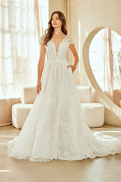 Amelia Couture White Long Formal Dresses