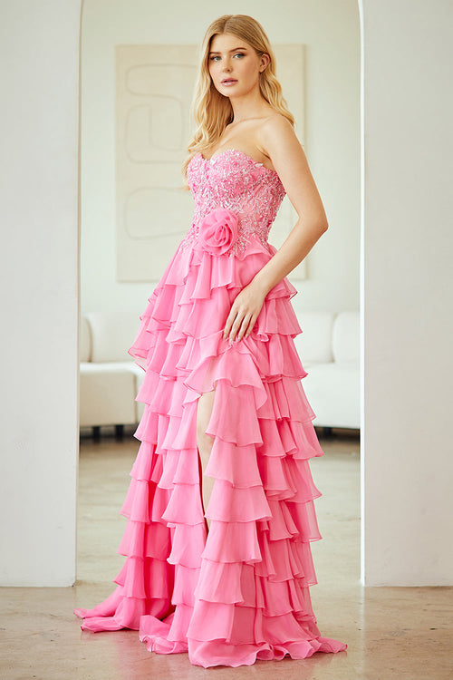 Amelia Couture Yellow Long Formal Dresses