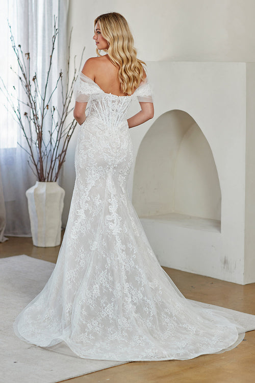 Amelia Couture White Long Formal Dresses
