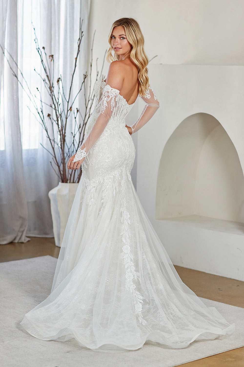 Amelia Couture White Long Formal Dresses